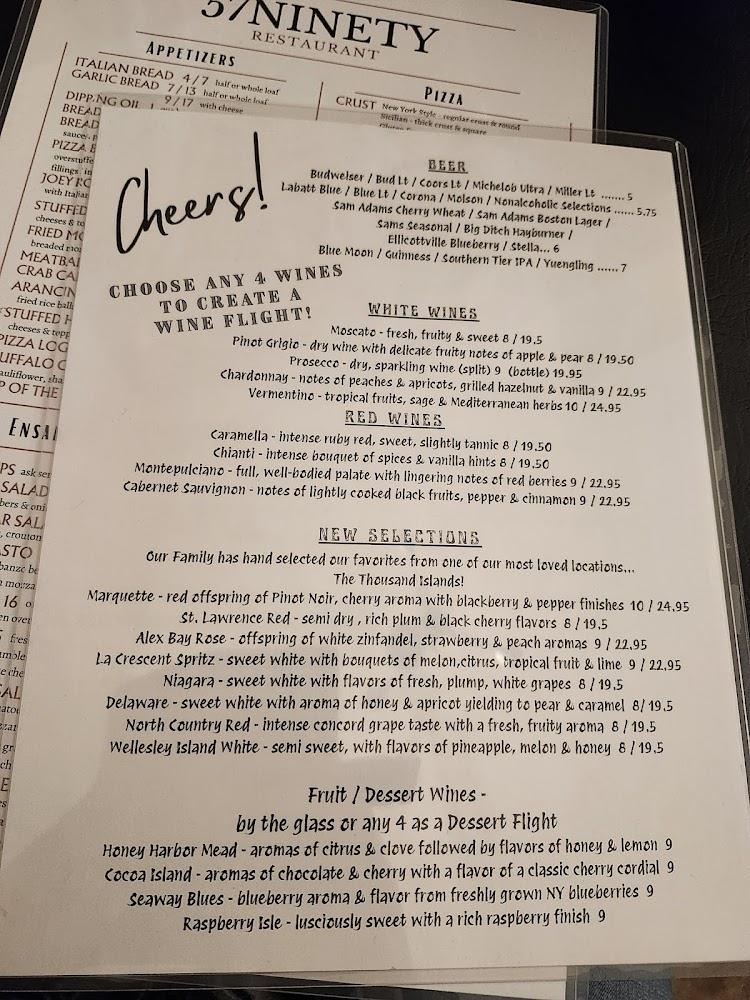 57 Ninety Restaurant Menu image 3